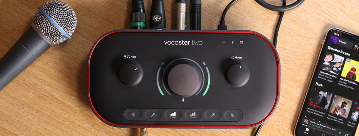 Vocaster Two - первое впечатление от интерфейса Focusrite для подкастинга и стримов